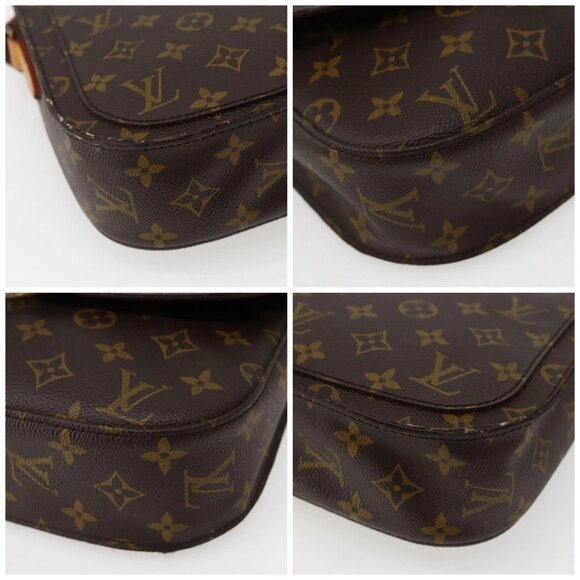 LOUIS VUITTON Monogram Saint Cloud GM Shoulder Bag M51242 LV Auth 142717 - Picture 14 of 16